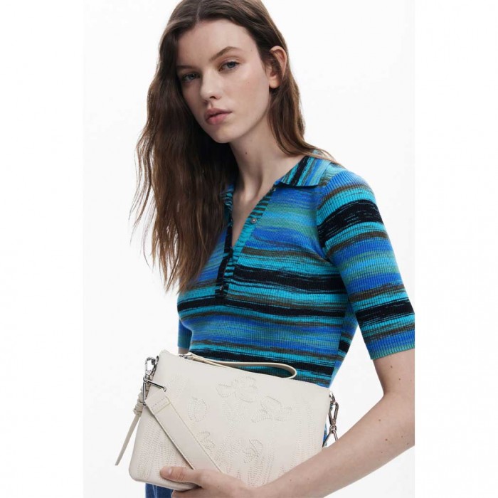DESIGUAL WOMAN BAG ETHEREA ECRU