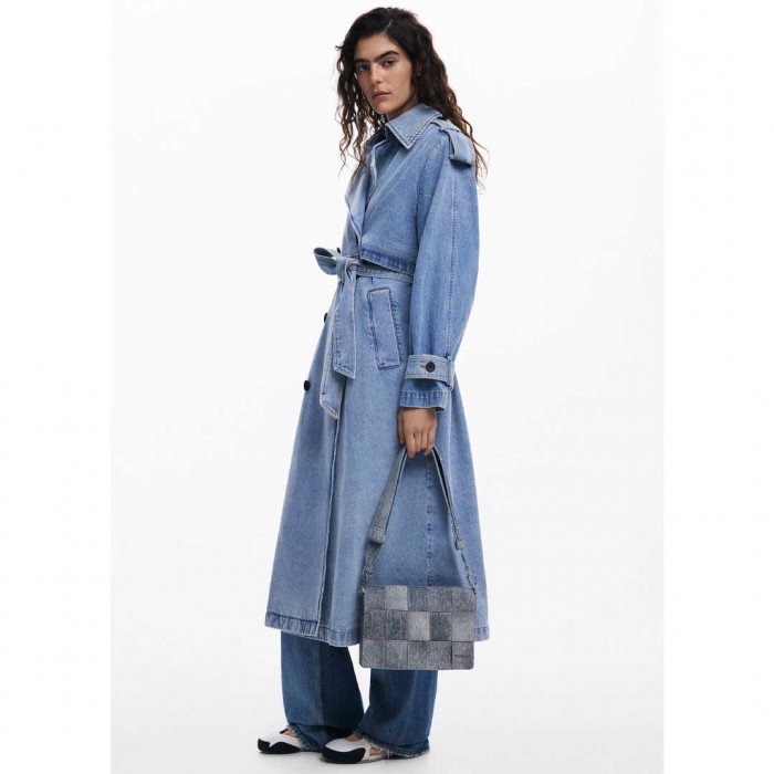 DESIGUAL WOMAN JEAN BAG BLUE