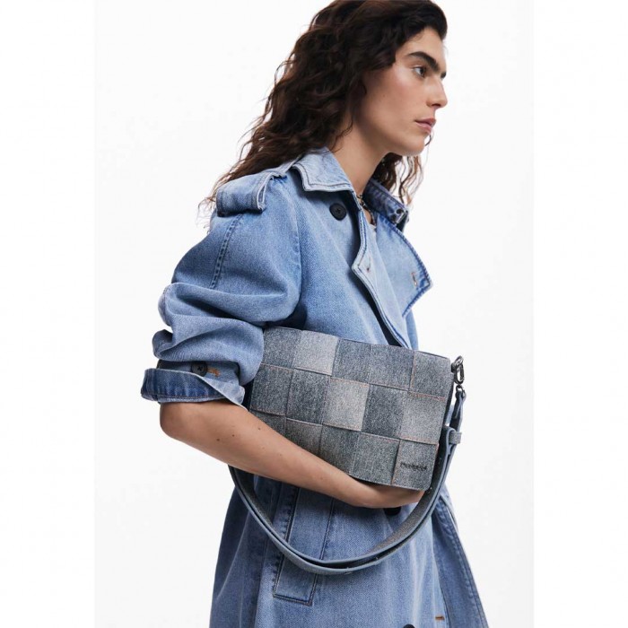 DESIGUAL WOMAN JEAN BAG BLUE