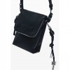 DESIGUAL WOMAN SMALL PHONE BAG BLACK DESIGUAL WOMAN SMALL PHONE BAG BLACK