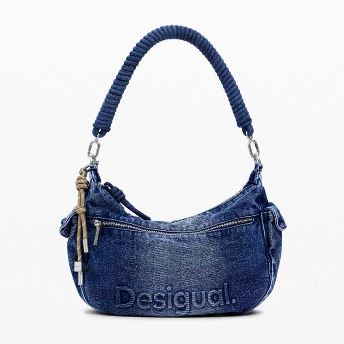 DESIGUAL WOMAN JEAN SMALL BAG BLUE