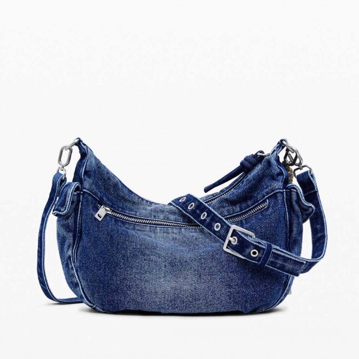 DESIGUAL WOMAN JEAN SMALL BAG BLUE