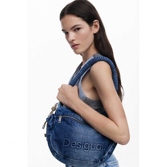 DESIGUAL WOMAN JEAN SMALL BAG BLUE