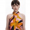DESIGUAL WOMAN TOP PINK/BLACK DESIGUAL WOMAN TOP PINK/BLACK