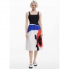 DESIGUAL WOMAN DRESS BLACK/WHITE DESIGUAL WOMAN DRESS BLACK/WHITE
