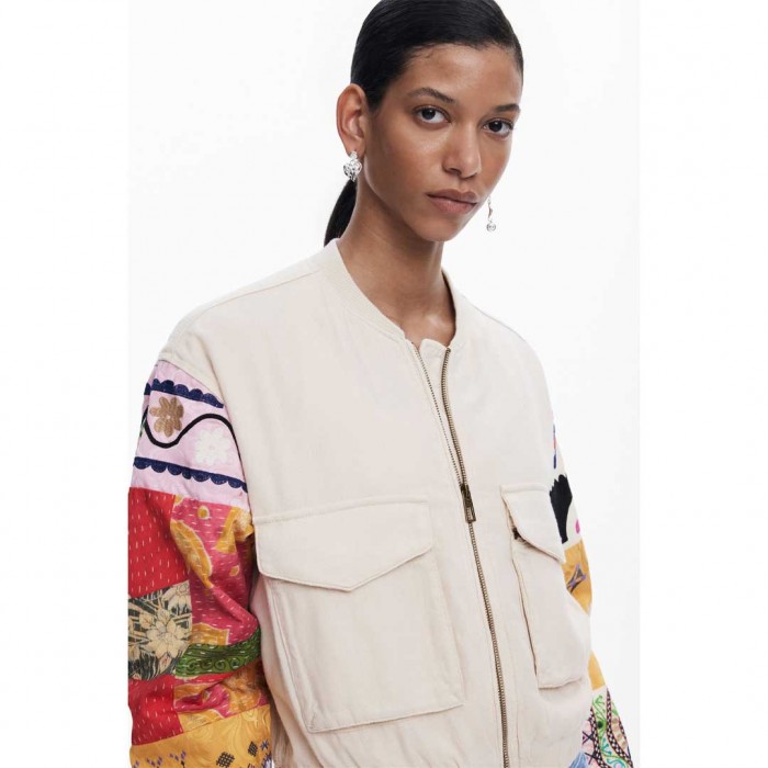 DESIGUAL WOMAN JACKET BEIGE