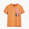 DESIGUAL WOMAN T SHIRT ORANGE DESIGUAL WOMAN T SHIRT ORANGE