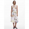 DESIGUAL WOMAN MAXI DRESS WHITE DESIGUAL WOMAN MAXI DRESS WHITE