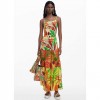 DESIGUAL WOMAN FLORAL MAXI DRESS DESIGUAL WOMAN FLORAL MAXI DRESS