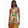 DESIGUAL WOMAN FLORAL MAXI DRESS DESIGUAL WOMAN FLORAL MAXI DRESS