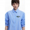 DESIGUAL WOMAN SHIRT STRIPE CIEL DESIGUAL WOMAN SHIRT STRIPE CIEL