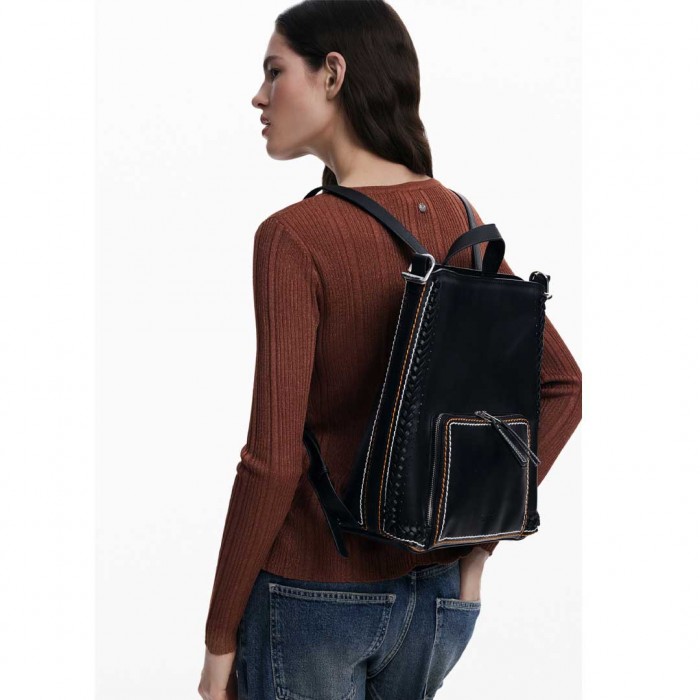 DESIGUAL WOMAN BACKPACK BLACK