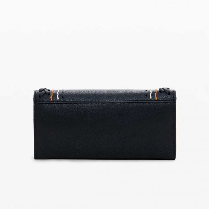 DESIGUAL WOMAN BIG WALLET BLACK