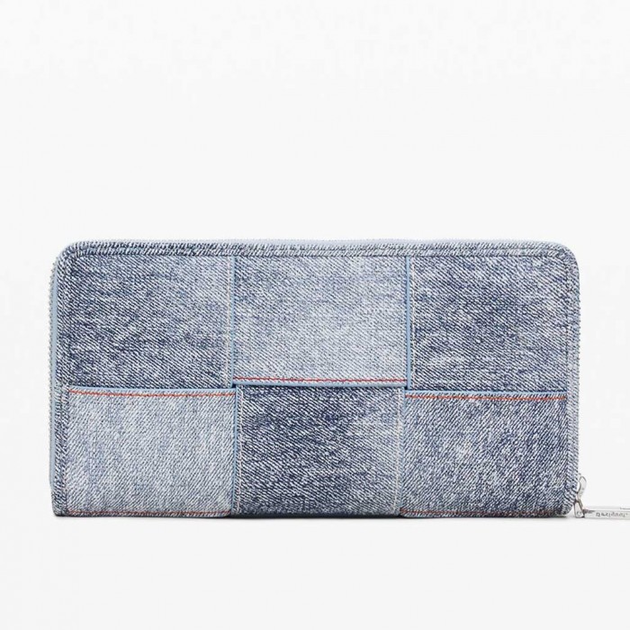 DESIGUAL WOMAN WALLET YOKO BLUE