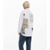 DESIGUAL WOMAN SHIRT OVER WHITE DESIGUAL WOMAN SHIRT OVER WHITE