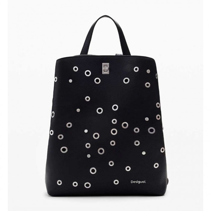 DESIGUAL WOMAN BACKPACK BLACK 2