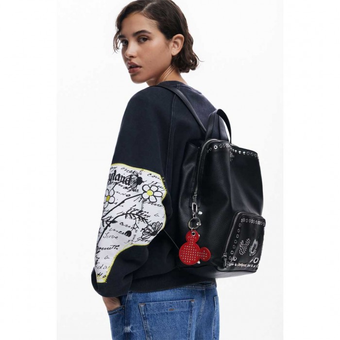 DESIGUAL WOMAN BACKPACK MICKEY BLACK