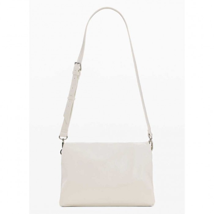 DESIGUAL Medium charms bag ECRU