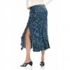 DESIGUAL Denim ruffle skirt BLUE DESIGUAL Denim ruffle skirt BLUE