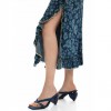DESIGUAL Denim ruffle skirt BLUE DESIGUAL Denim ruffle skirt BLUE