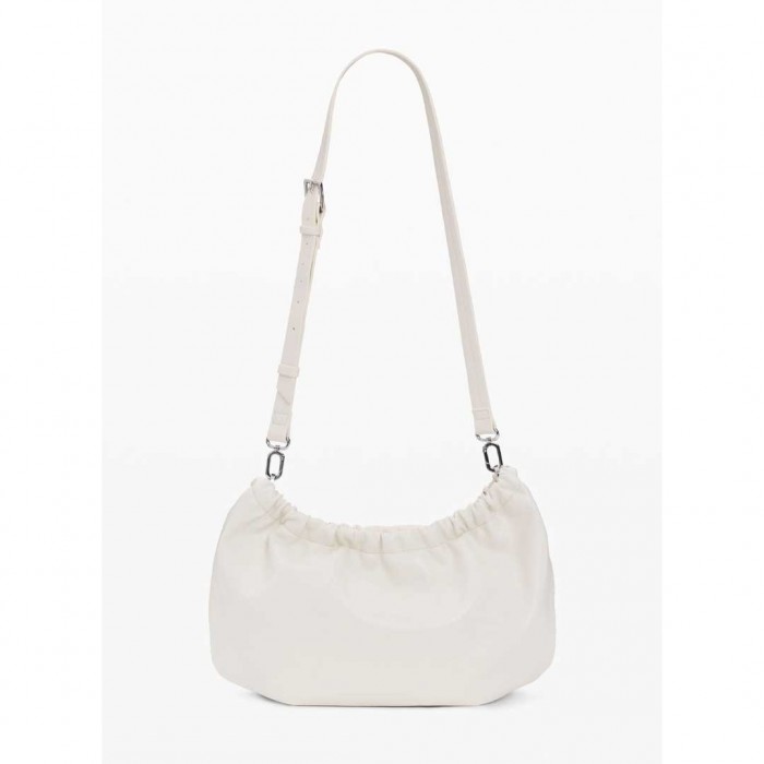 DESIGUAL Medium Oval Bag With Charms ECRU