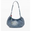 DESIGUAL Medium Oval Bag With Charms BLUE DESIGUAL Medium Oval Bag With Charms BLUE