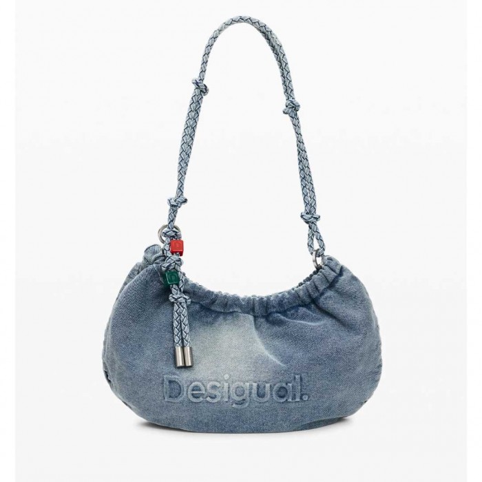 DESIGUAL Medium Oval Bag With Charms BLUE