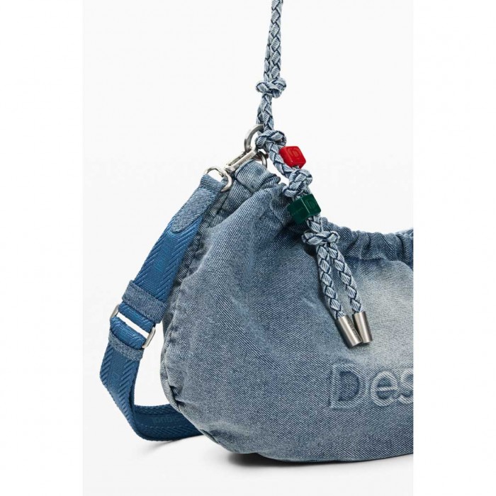 DESIGUAL Medium Oval Bag With Charms BLUE