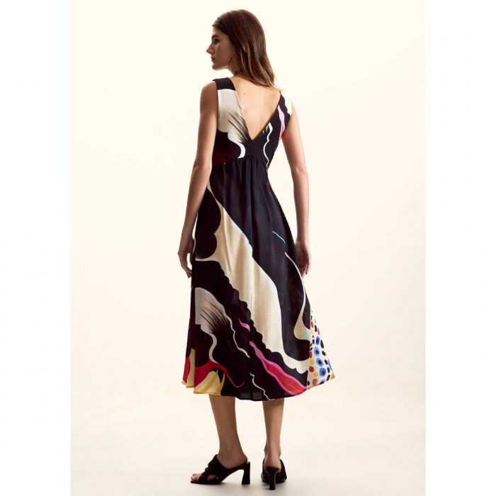 DESIGUAL Dress Designed By mr. christian lacroix BLACK