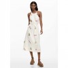 DESIGUAL Embroidered halter dress WHITE DESIGUAL Embroidered halter dress WHITE