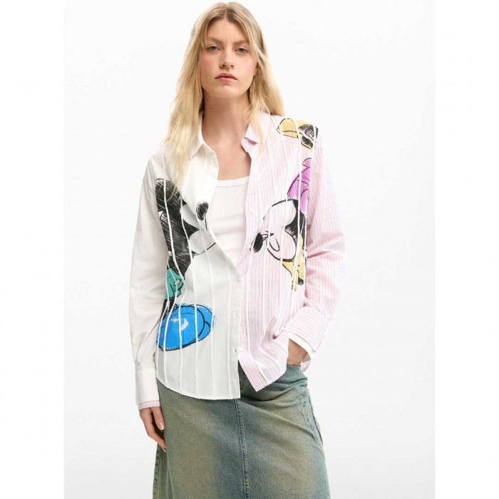 DESIGUAL Mickey And Minnie Mouse™ Shirt MULTICOLOR