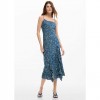 DESIGUAL Denim ruffle dress BLUE DESIGUAL Denim ruffle dress BLUE