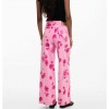 DESIGUAL Jeans trousers flowers PINK DESIGUAL Jeans trousers flowers PINK