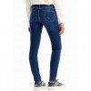 DESIGUAL Embroidered push-up skinny jeans BLUE