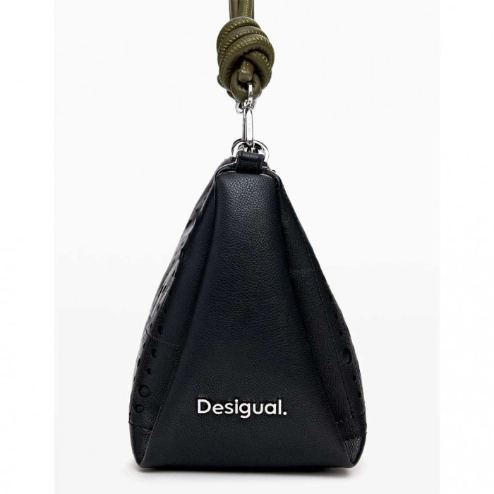 DESIGUAL Embossed bag BLACK