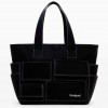 DESIGUAL Shopper pockets BLACK