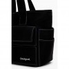 DESIGUAL Shopper pockets BLACK