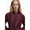 DESIGUAL Biker jacket BORDO