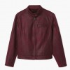 DESIGUAL Biker jacket BORDO