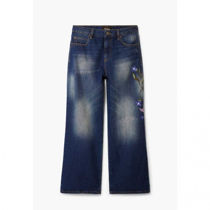 DESIGUAL Denim culotte jeans BLUE