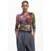 DESIGUAL Printed sweater M. Christian Lacroix