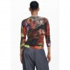 DESIGUAL Printed sweater M. Christian Lacroix