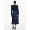 DESIGUAL Combined midi dress BLUE