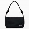 DESIGUAL Nylon crossbody bag BLACK