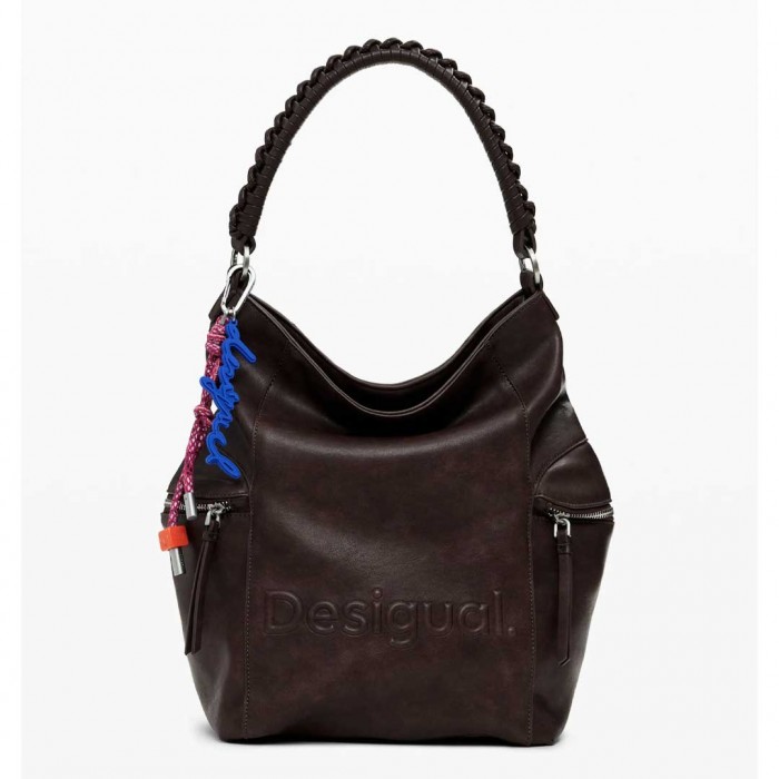 DESIGUAL WOMAN BAG ARICA DARK BROWN