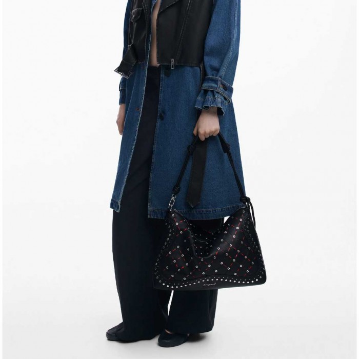DESIGUAL WOMAN BAG YANKEE BLACK