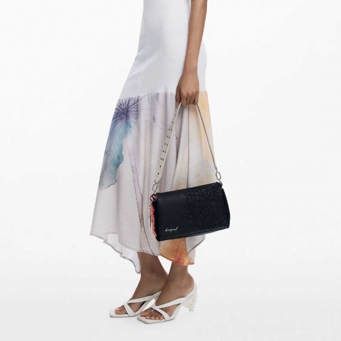 DESIGUAL WOMAN BAG SIERRA NARON BLACK