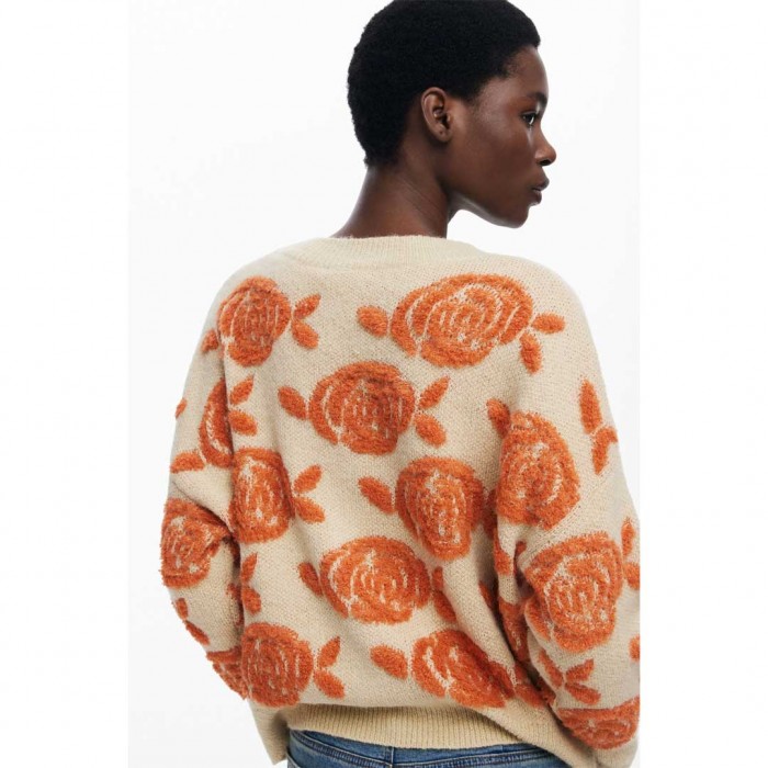 DESIGUAL WOMAN CARDIGAN BEIGE DESIGUAL WOMAN CARDIGAN BEIGE