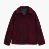 DESIGUAL Textured short coat DARK RED DESIGUAL Textured short coat DARK RED
