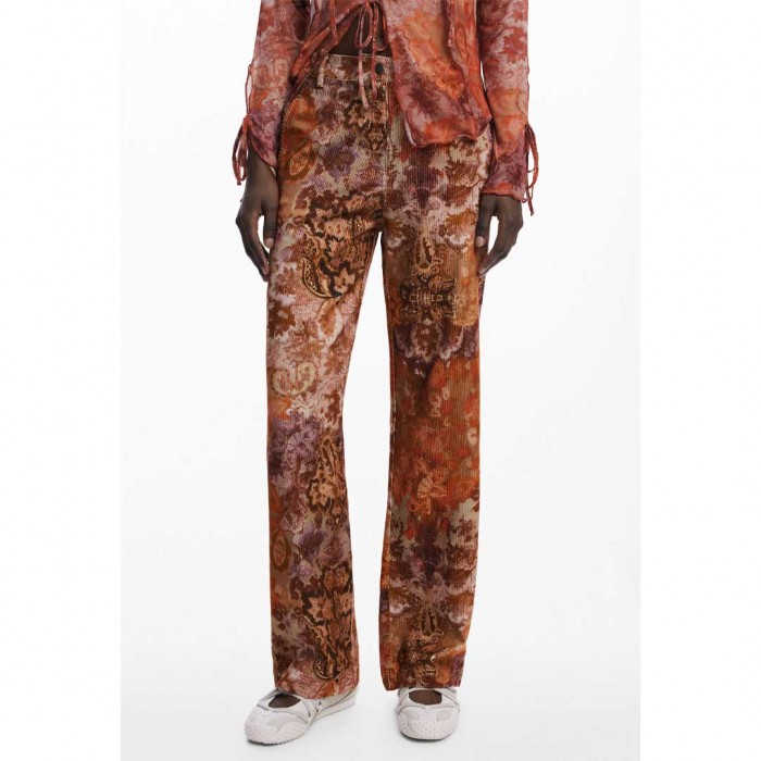 DESIGUAL WOMAN PANT ROMANTICA MULTI